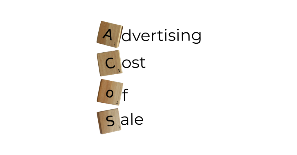 Amazon ACOS Meaning definition RevenueWize